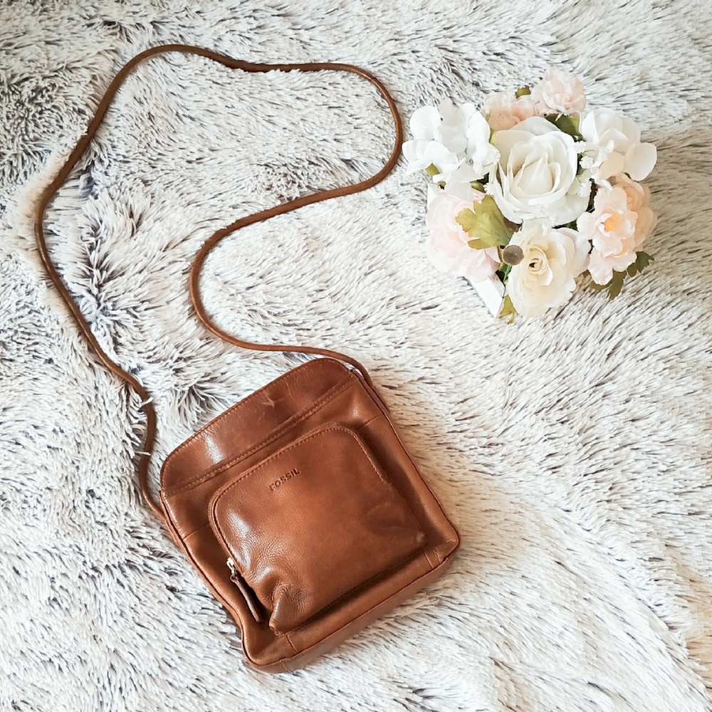 Fossil Crossbody Bag Brown